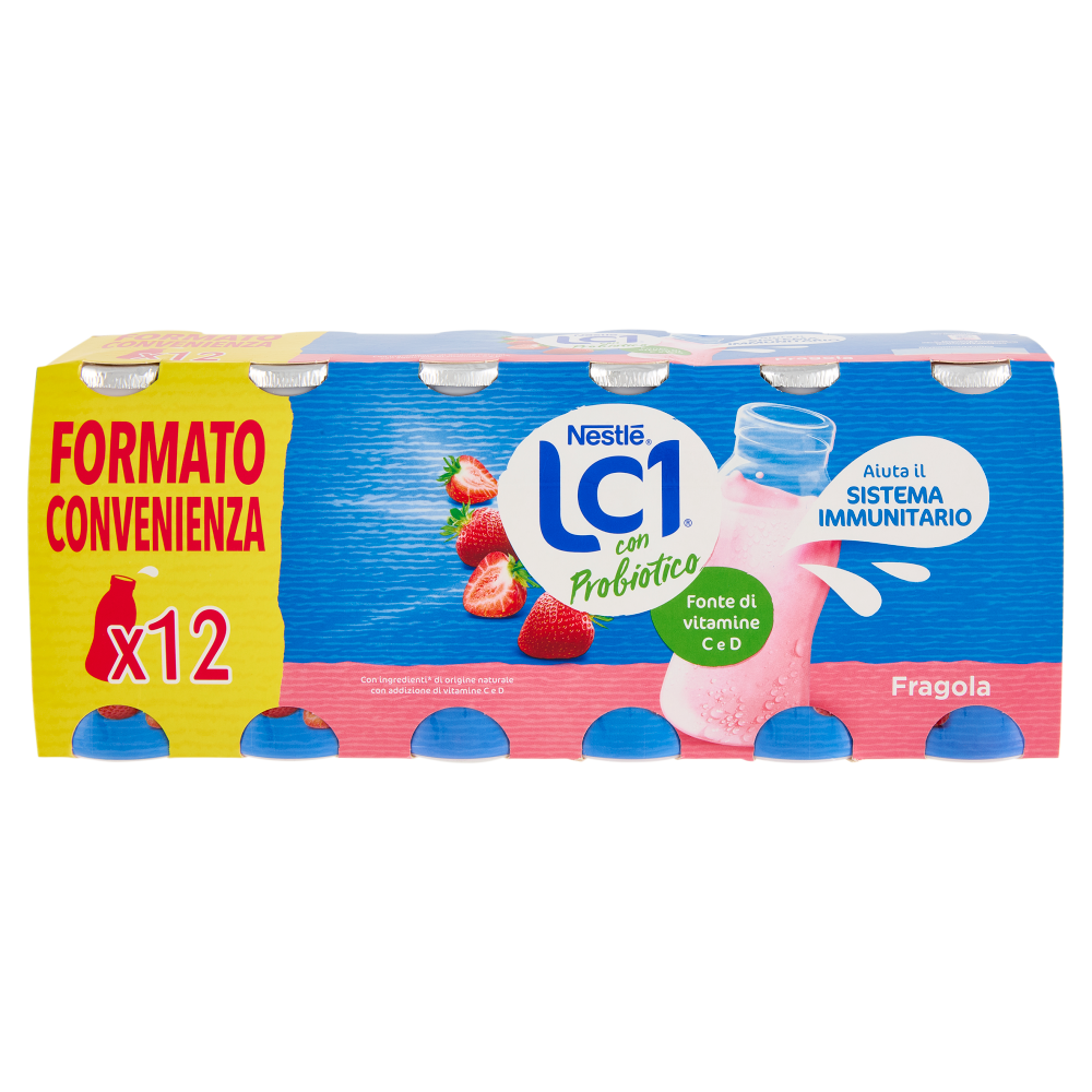 NESTL&Eacute; LC1 con Probiotico Fragola 12x90g
