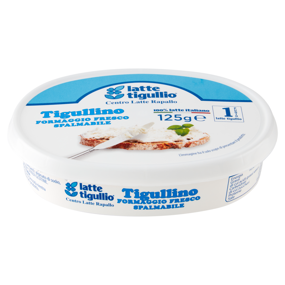 latte tigullio Tigullino Formaggio Fresco Spalmabile 125 g