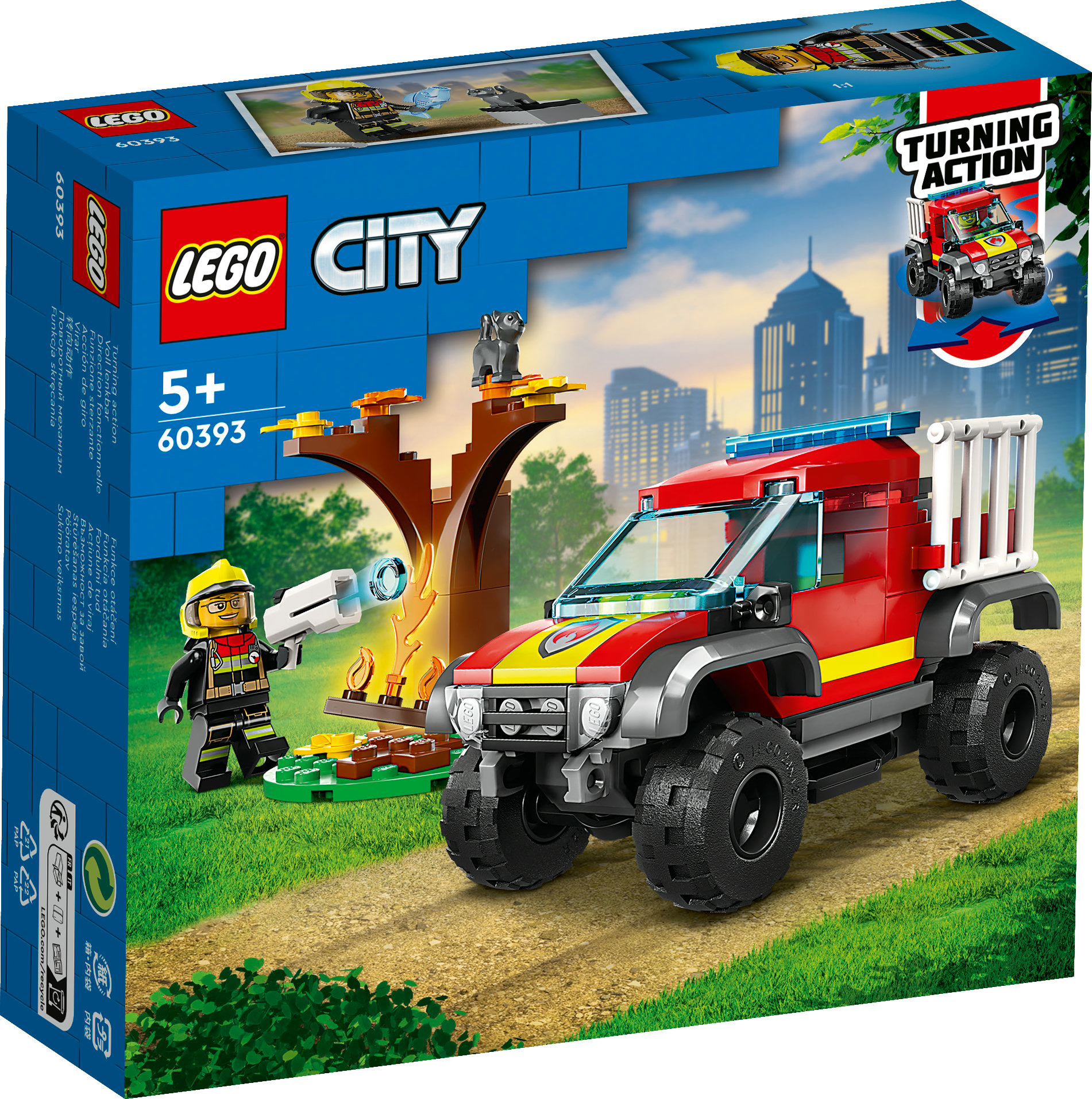 LEGO City Soccorso sul fuoristrada dei pompieri
