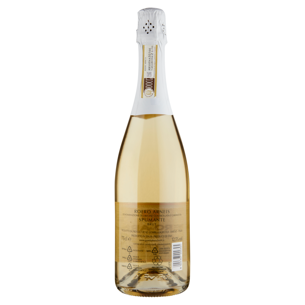 Cascina Boschetti Gomba Roero Arneis D.O.C.G. Spumante Brut Metodo Martinotti 75 cl