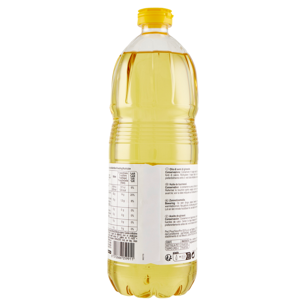 Simpl Olio di semi di Girasole 1L