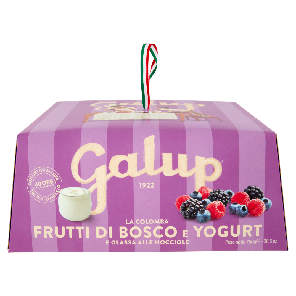 Galup la Colomba Frutti di Bosco e Yogurt e Glassa alle Nocciole 750 g