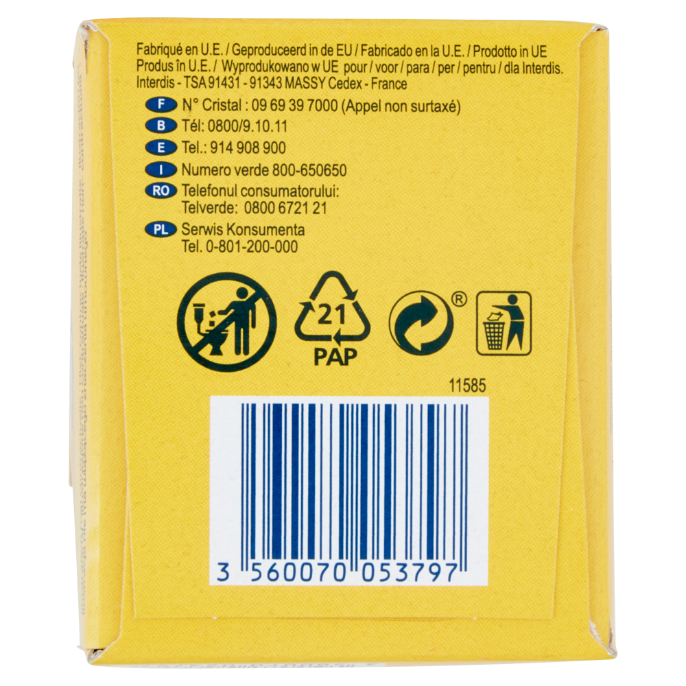 Carrefour Soft Normal Proteggislip 30 pz