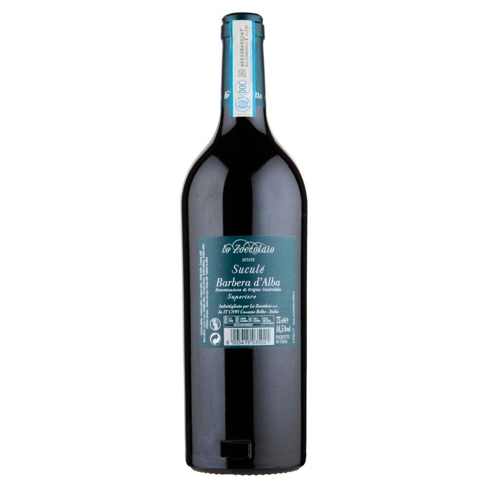lo Zoccolaio Suculé Barbera d'Alba DOC Superiore 75 cl