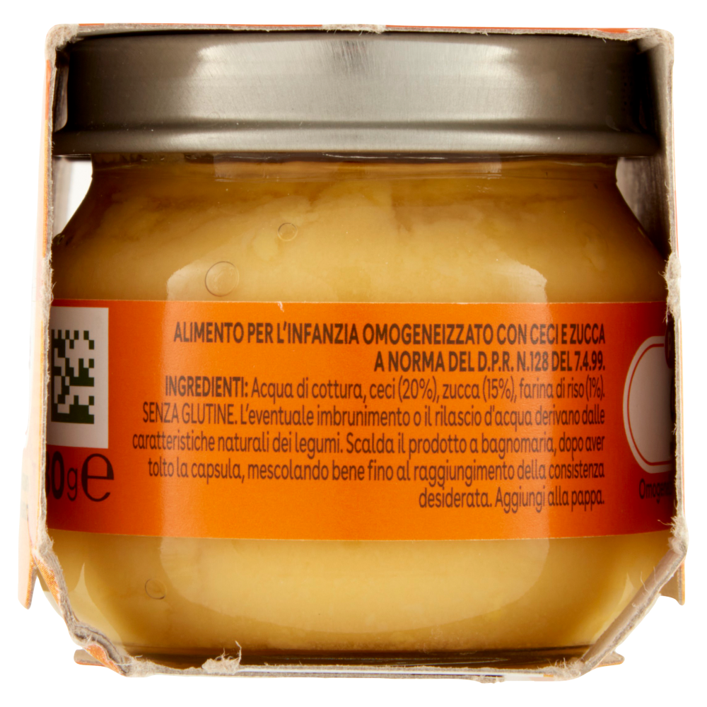 Plasmon Omogeneizzato Ceci con zucca 2 x 80 g