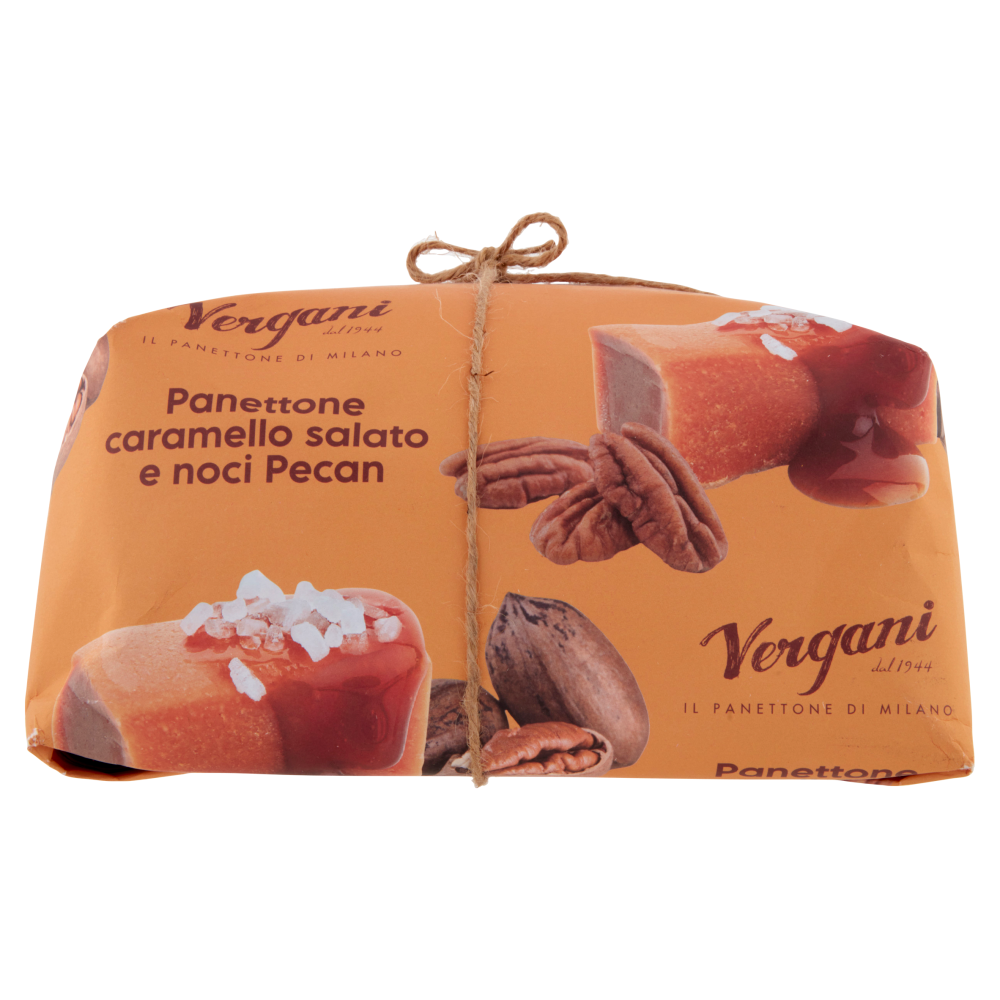 Vergani Panettone caramello salato e noci Pecan 720 g