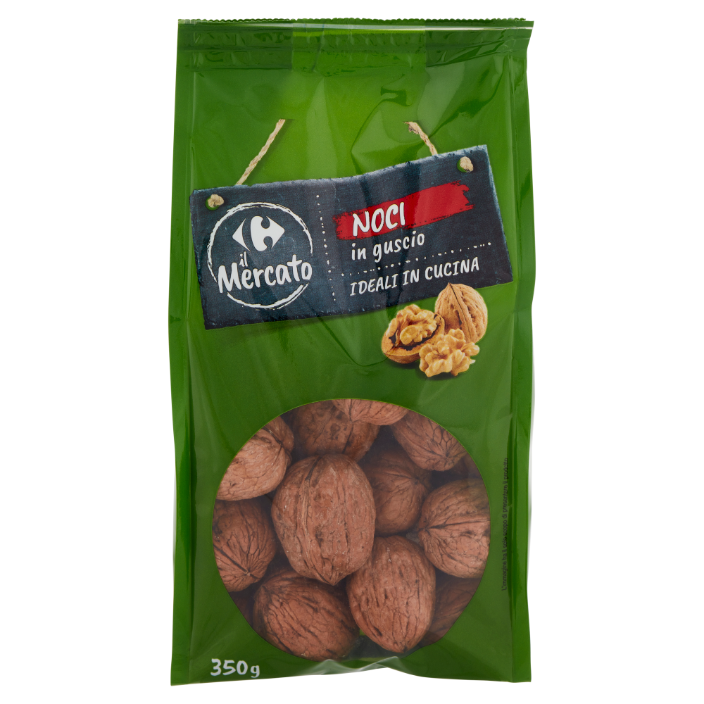Carrefour il Mercato Noci in guscio 350 g