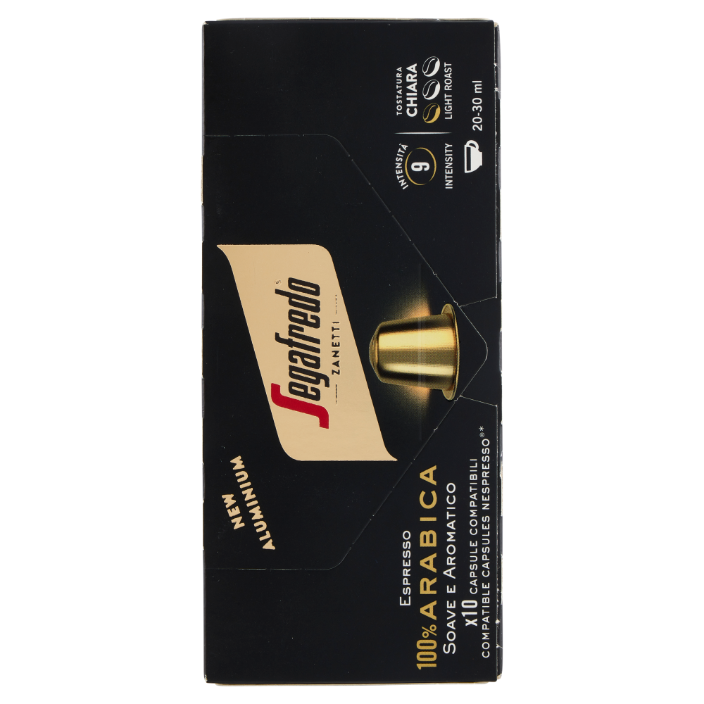 Segafredo Zanetti Espresso 100% Arabica 10 Capsule Compatibili Nespresso* 51 g