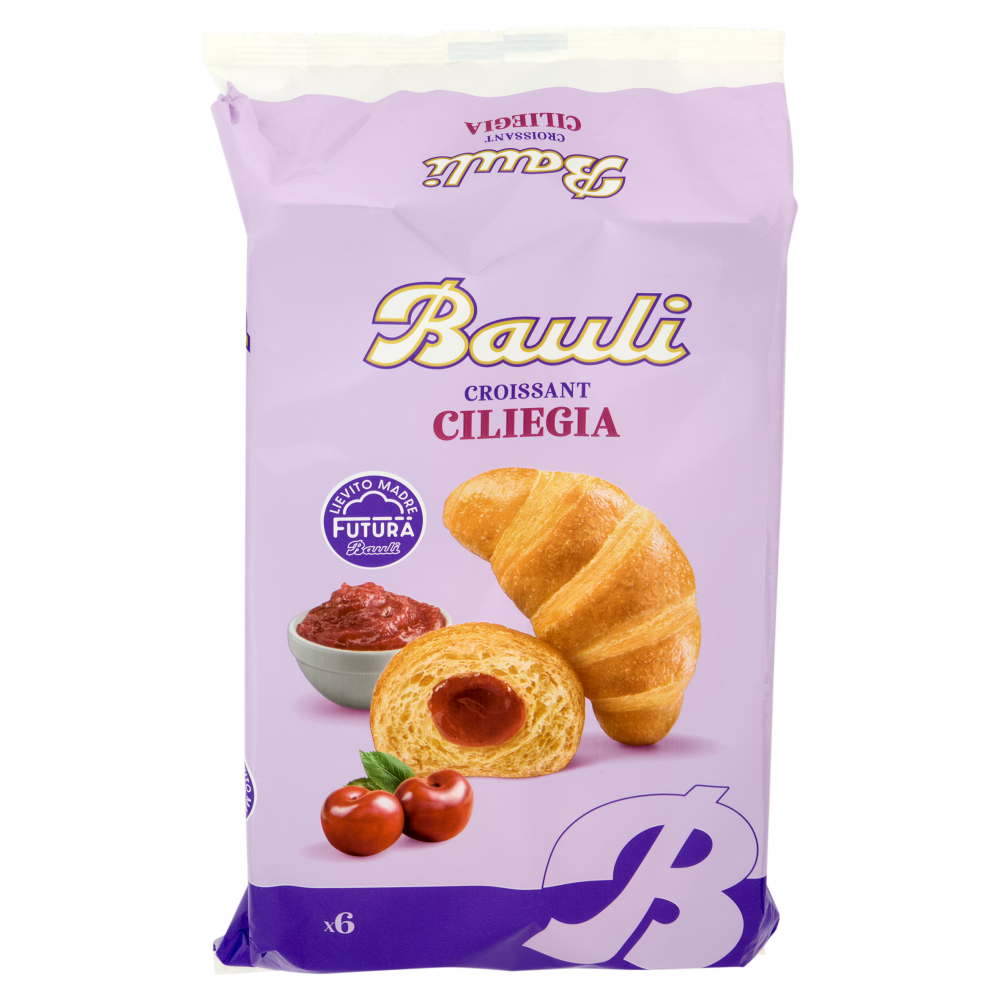 Bauli Croissant Ciliegia 6 x 50 g