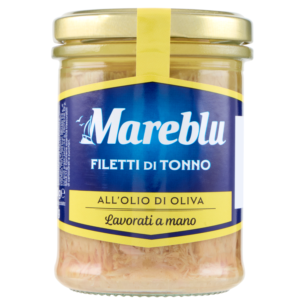 Mareblu Filetti di Tonno all'Olio di Oliva 180 g