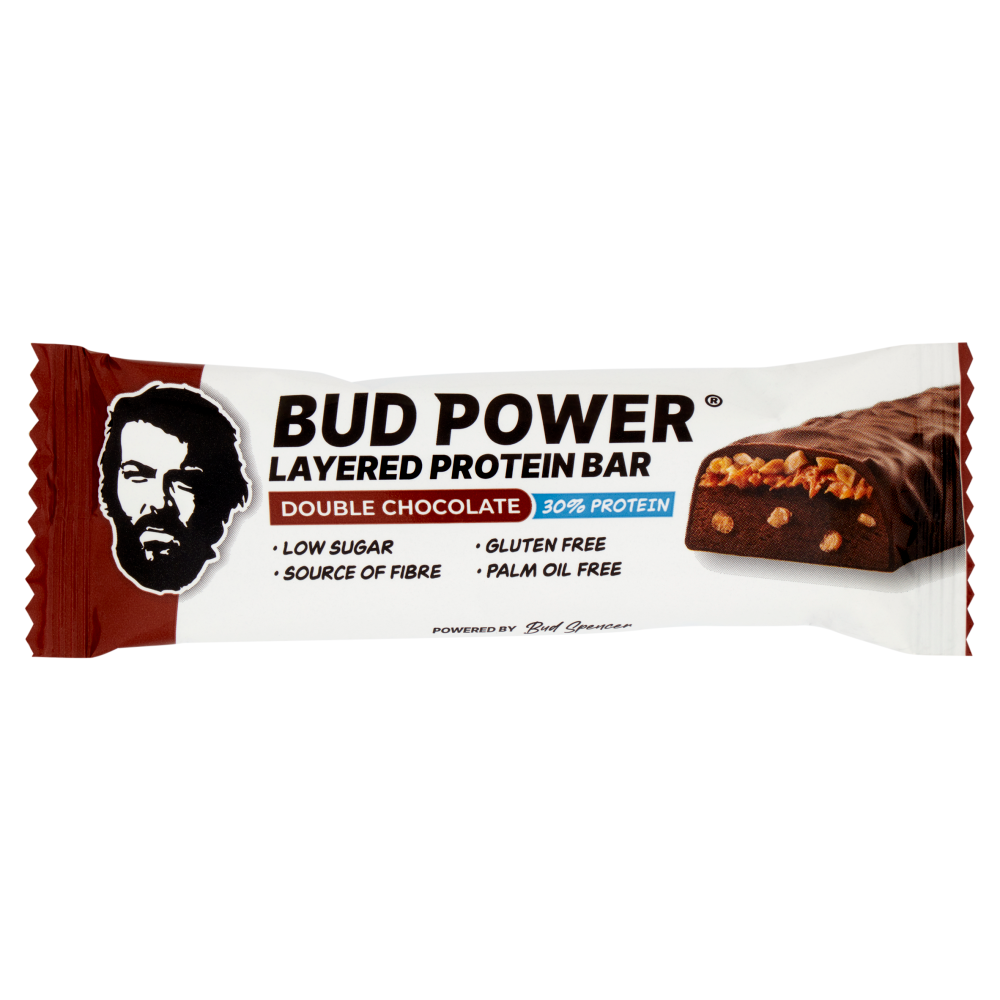 Bud Power Layered Protein Bar Double Chocolate 50 g