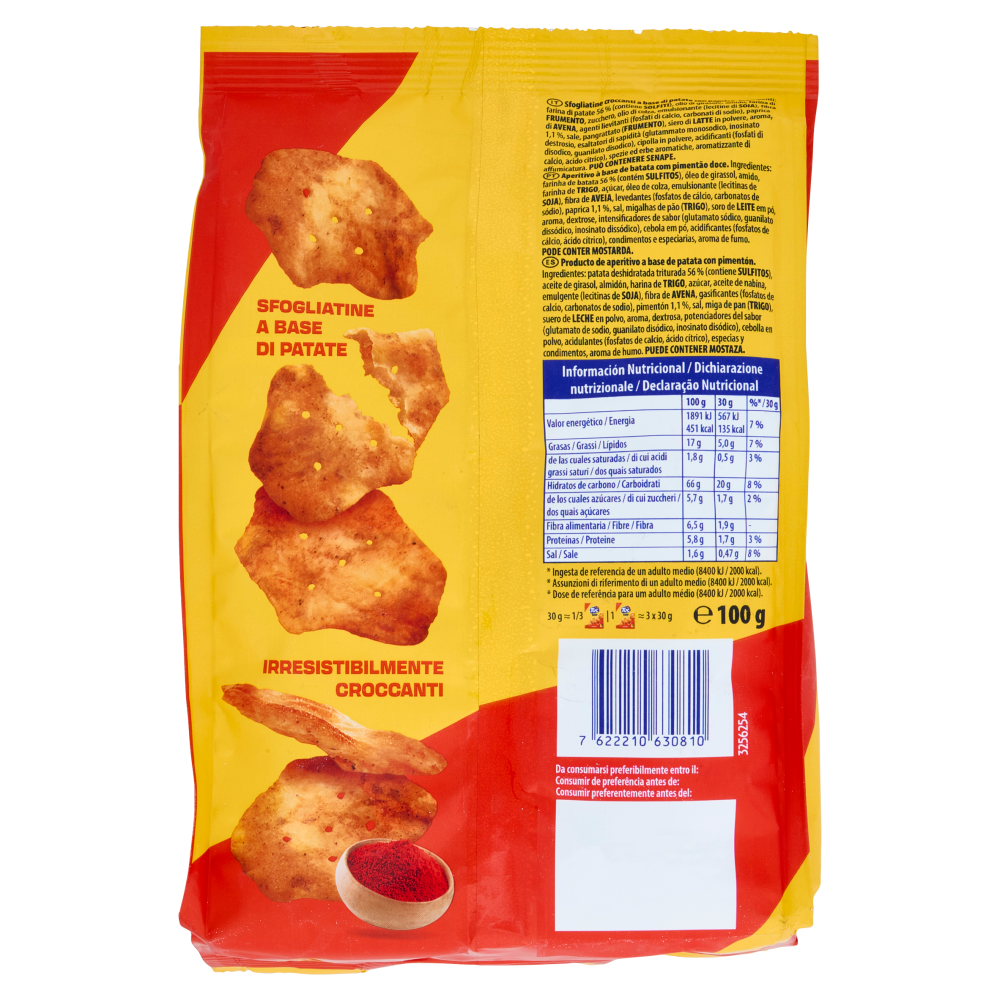 Tuc Crisp Paprika cotto al forno - 150 g