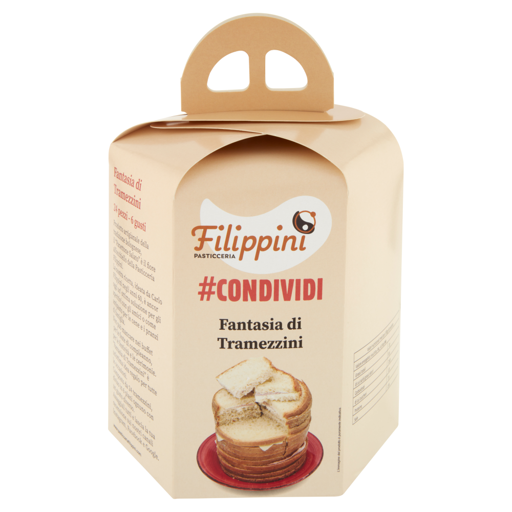 Pasticceria Filippini Fantasia di Tramezzini 750 g