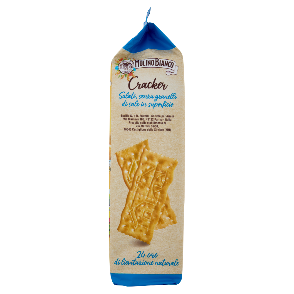 Mulino Bianco Cracker non Salati con Farina Sostenibile 500g