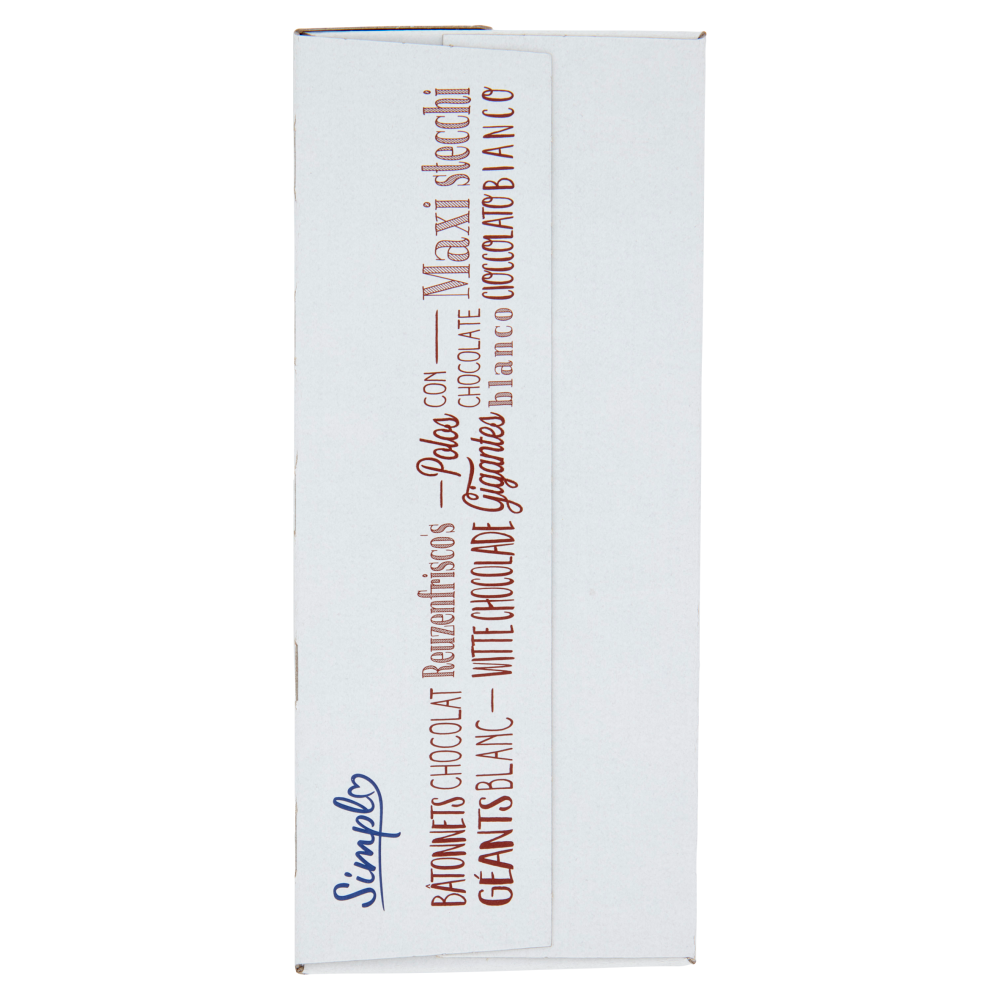 Simpl Maxi stecchi Cioccolato Bianco 6 Pezzi 483 g