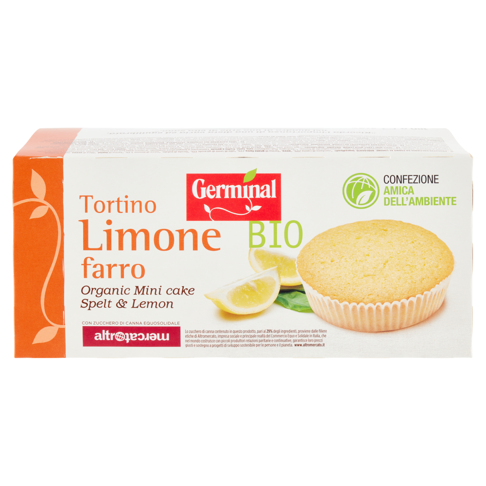Germinal Bio Tortino Limone farro 4 x 45 g