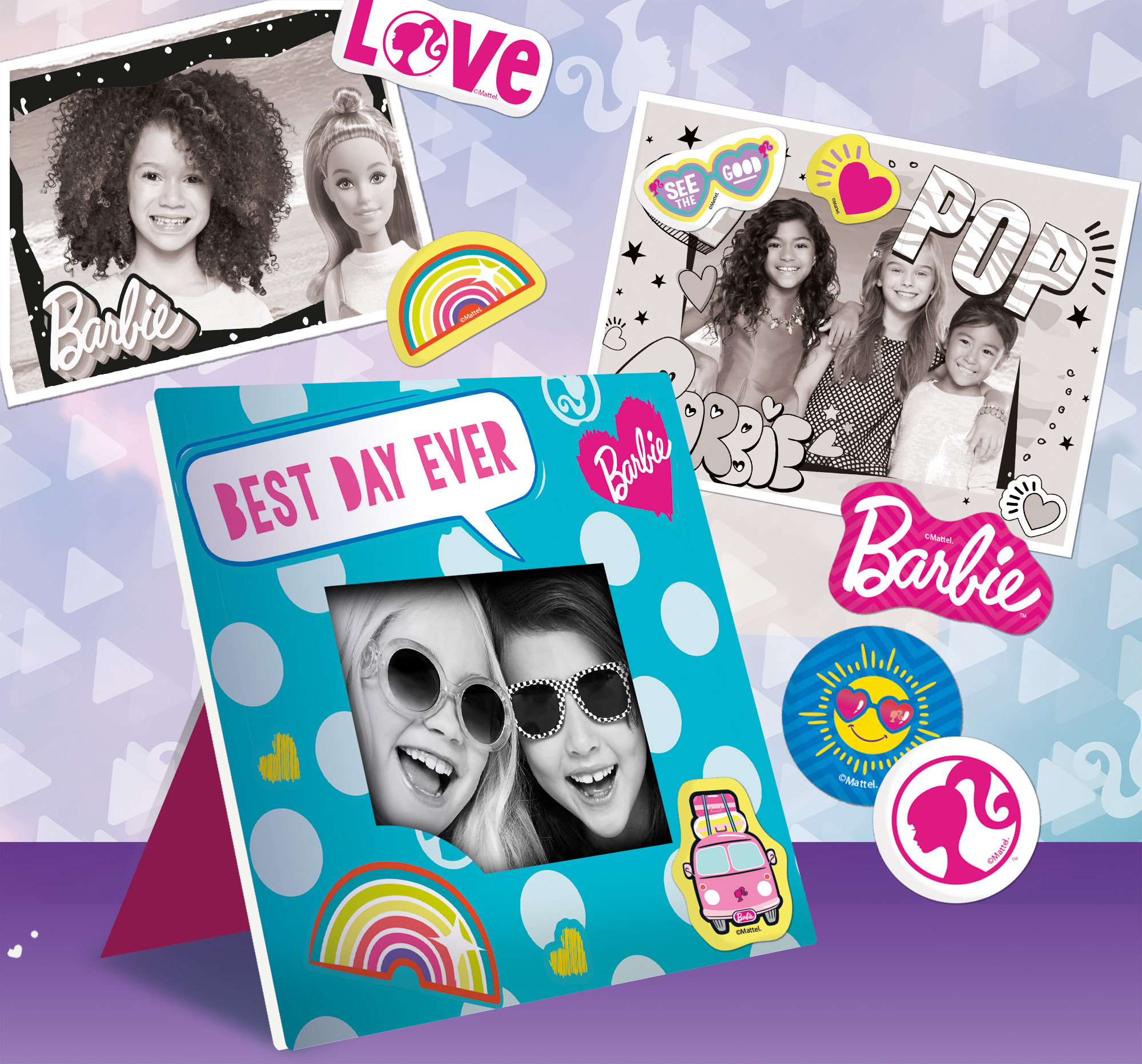 Lisciani Barbie Print Cam Hi-Tech Display 6