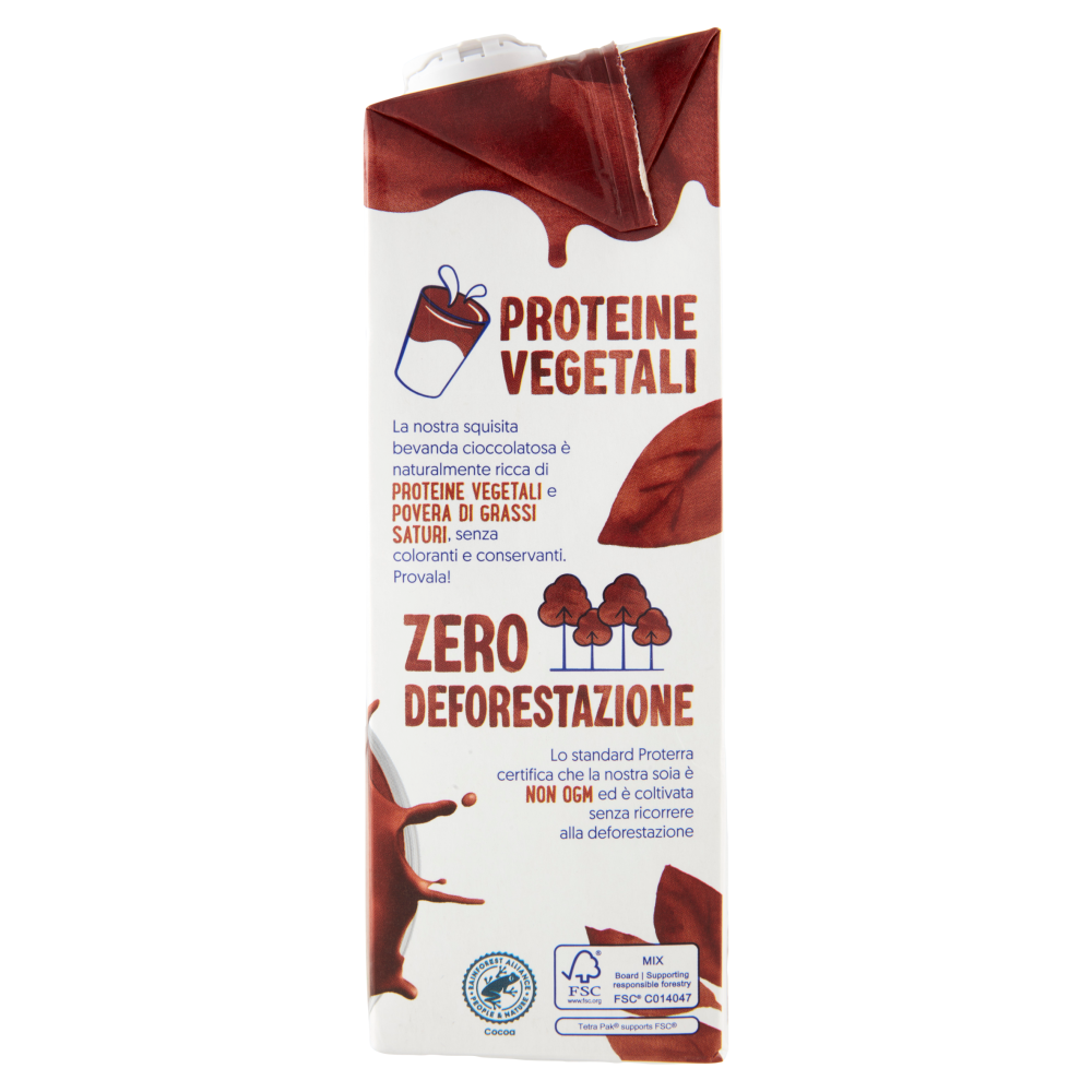  alpro Cioccolato, Bevanda alla Soia, 100% vegetale con vitamine B2, B12, D 1 Litro.