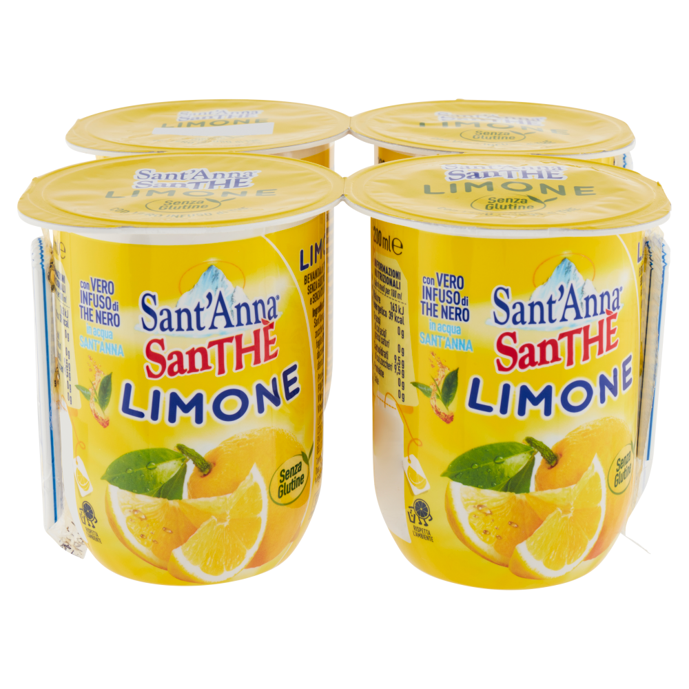 SanThè Sant'Anna Limone 4 x 200 ml