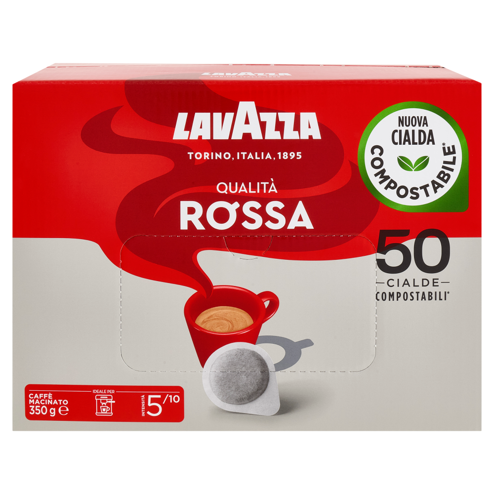 Lavazza Qualità Rossa 50 Cialde Compostabili* 350 g