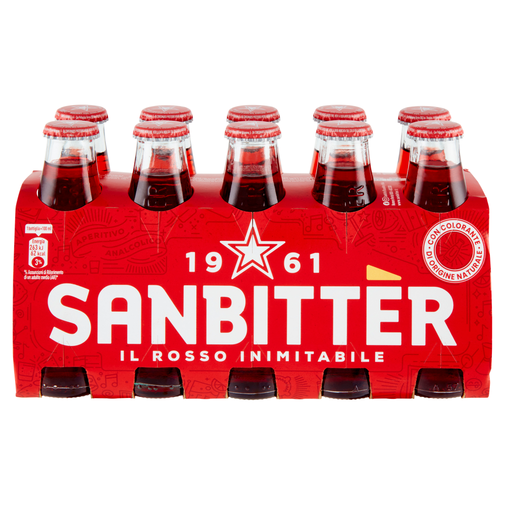 SANBITTÈR Rosso 10x10cl