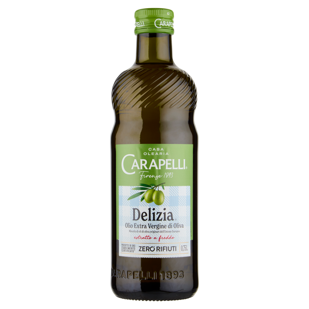 Carapelli Delizia Olio Extra Vergine di Oliva 0,75 L