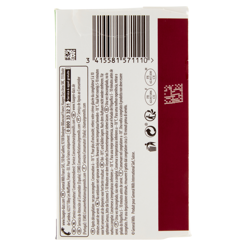 Häagen-Dazs Favorite Selection Mini Cups 4 x 95 ml