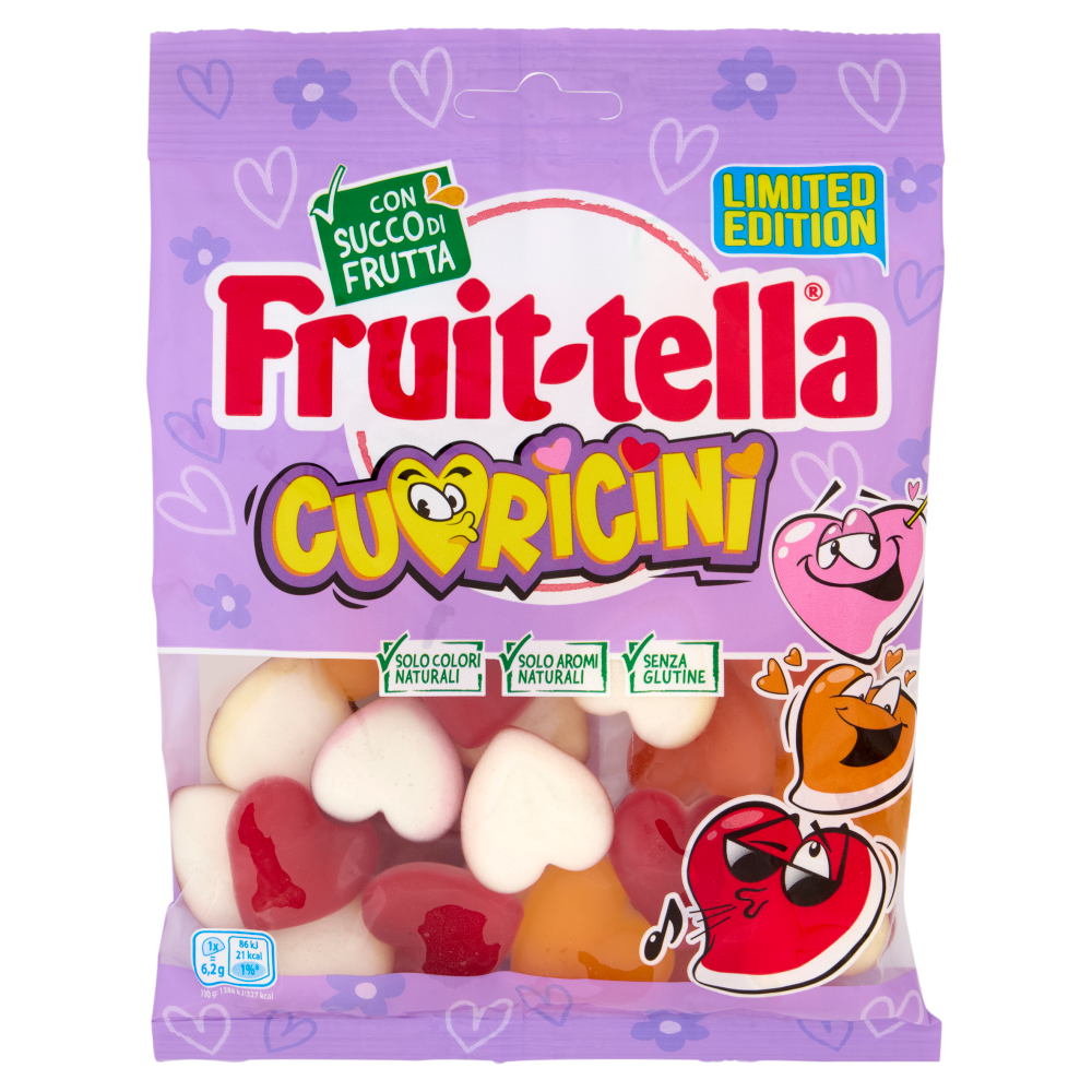Fruit-tella Cuoricini 150 g