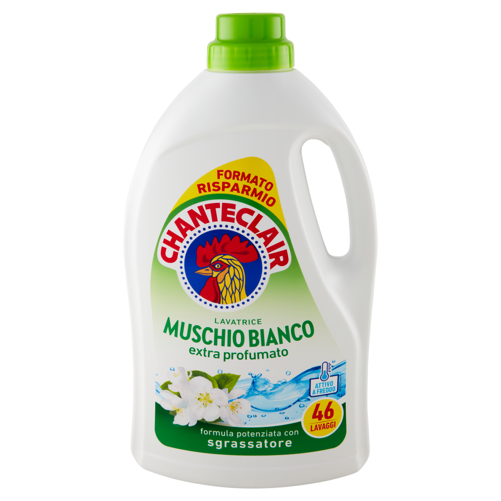 Chanteclair Lavatrice Muschio Bianco 2070 ml