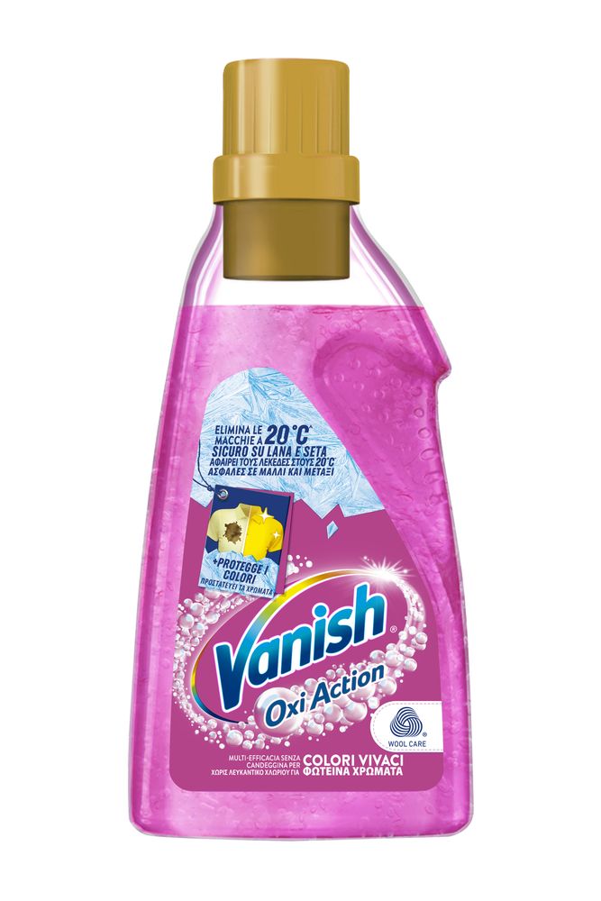 Vanish Smacchiatore Additivo Gel Rosa 750ml