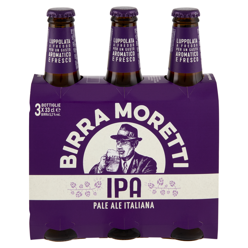 Birra Moretti IPA 3 x 33 cl