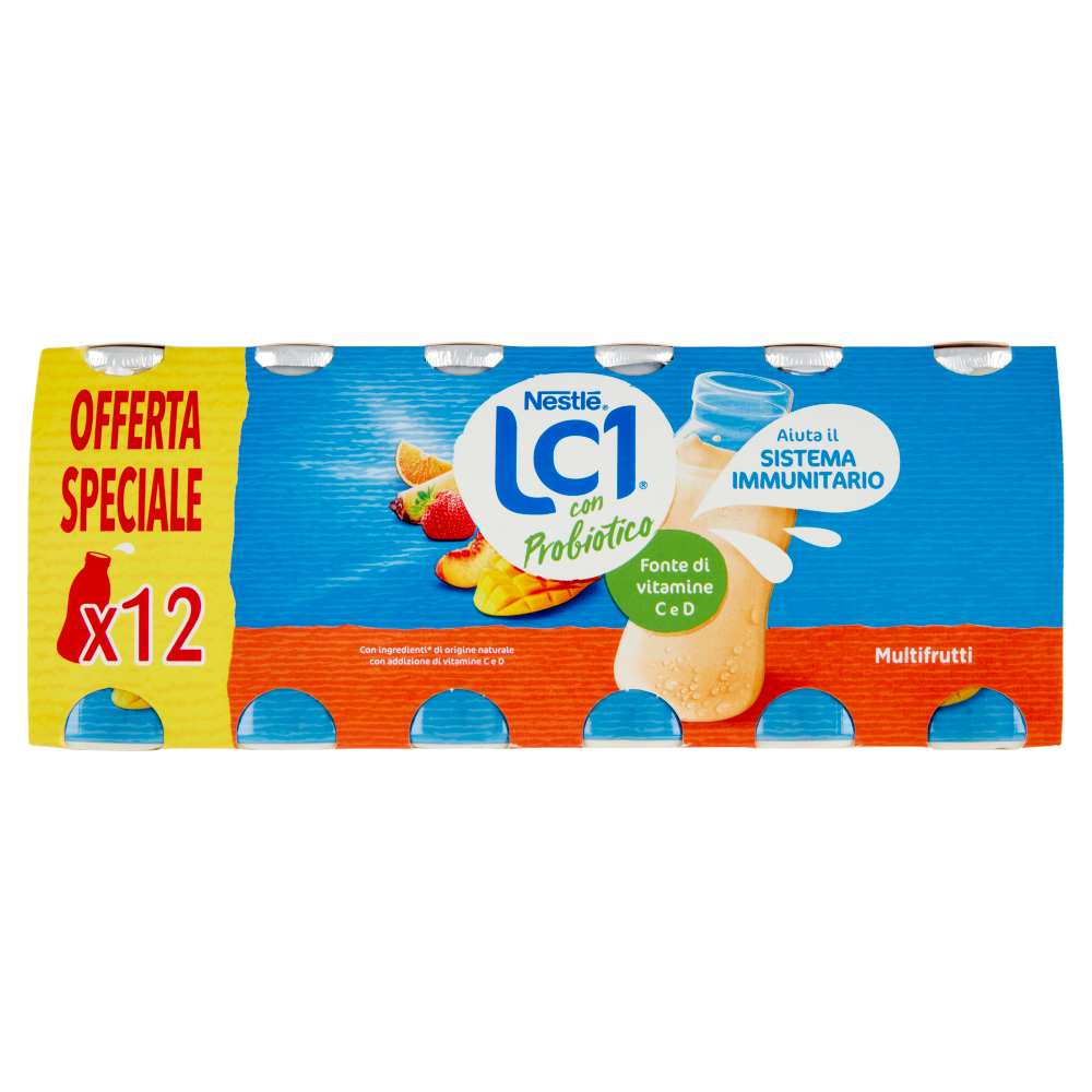 NESTLÉ LC1 con Probiotico Multifrutti 12 x 90 g