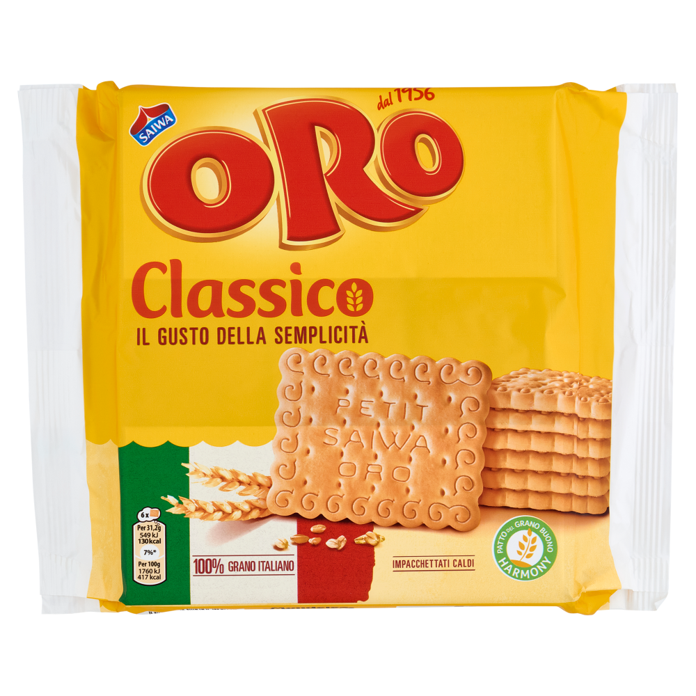 Oro Saiwa biscotti secchi Classici - 375 g