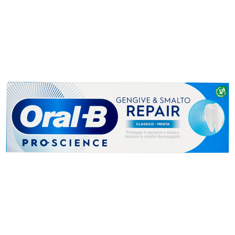 Oral-B Dentifricio Repair, Gengive e Smalto Classico 75 ml