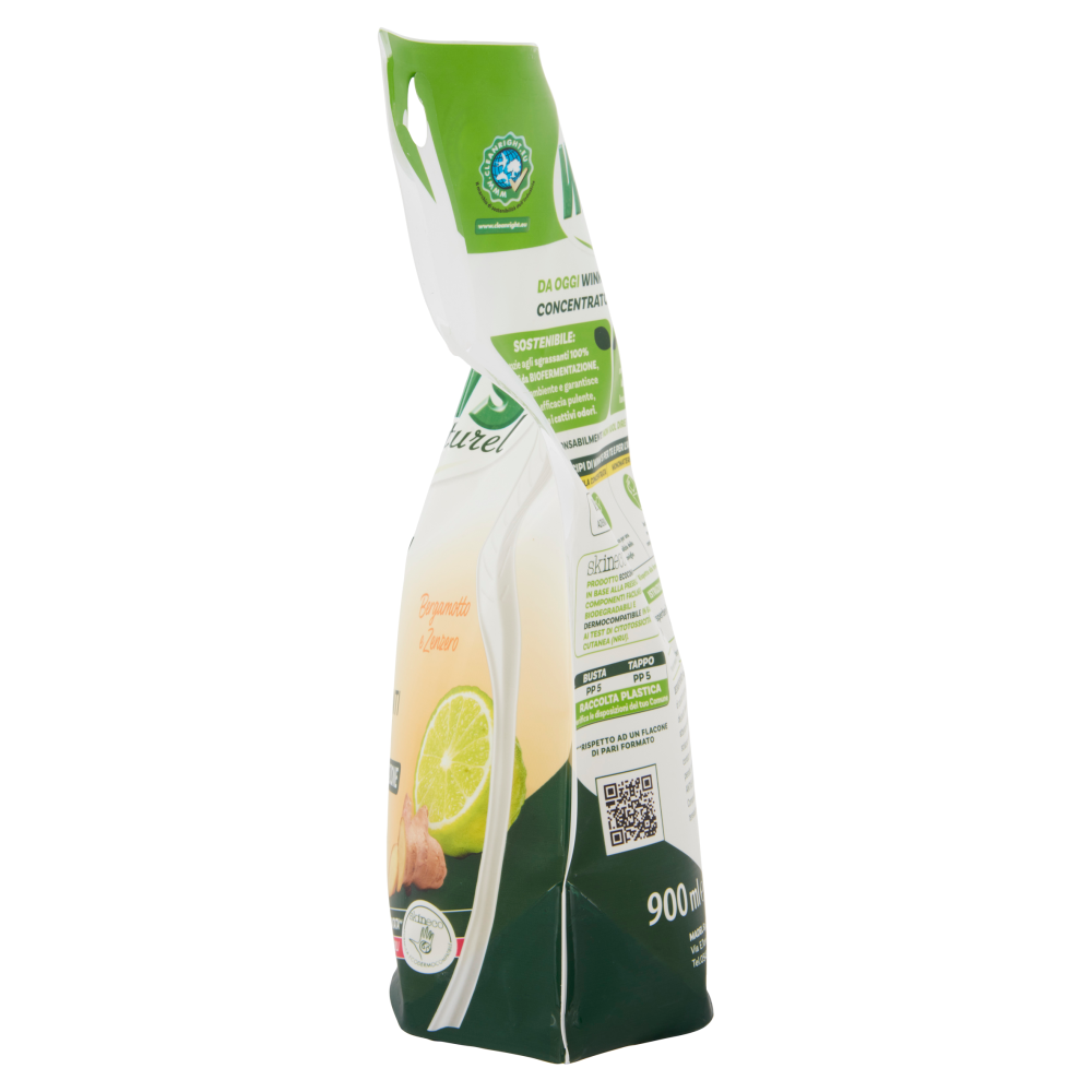 Winni's Naturel Patti Concentrato Bergamotto e Zenzero pouch 900 ml