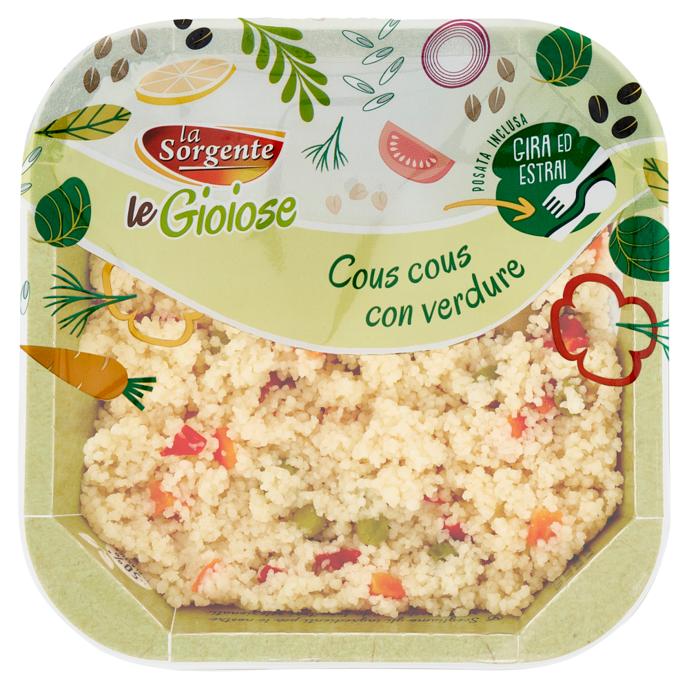 la Sorgente le Gioiose Cous cous con verdure 200 g