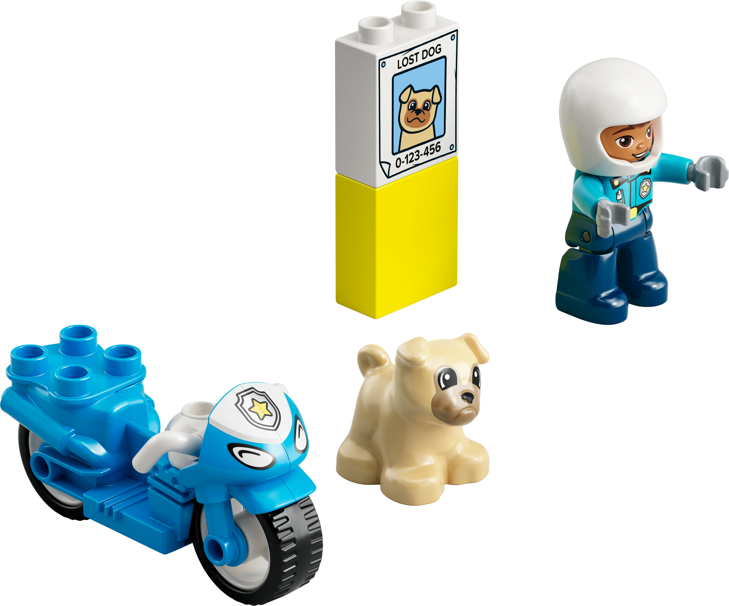 LEGO DUPLO Motocicletta della polizia