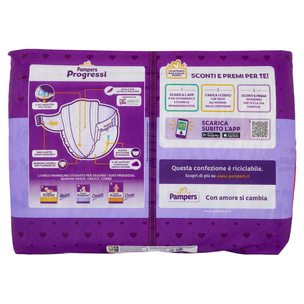 Pampers Progressi Maxi 21 + 21 pz