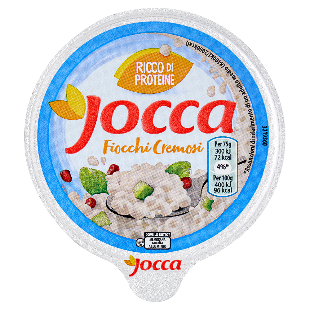 Jocca fiocchi di latte a base di formaggio fresco magro - 175g