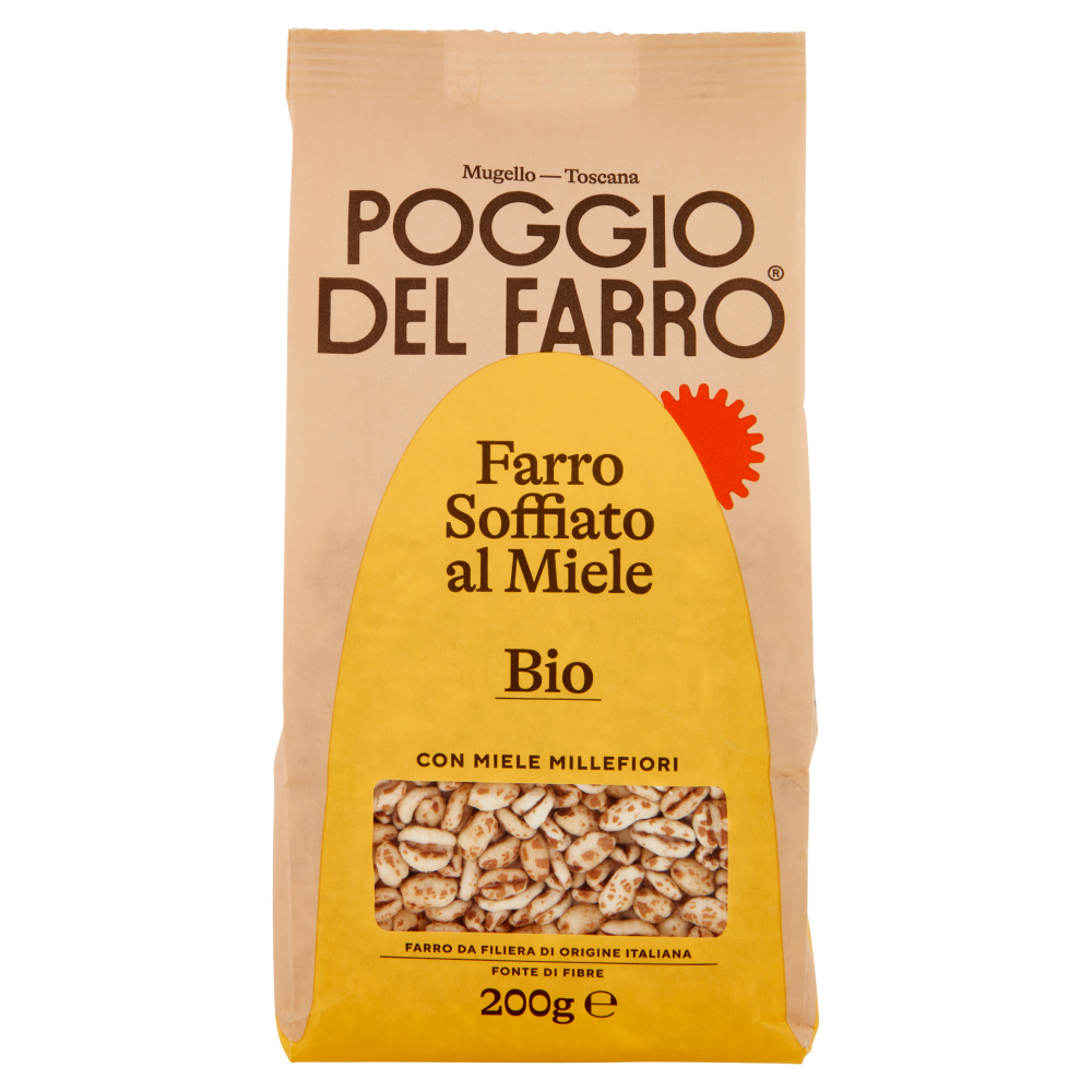 Poggio del Farro Farro Soffiato al Miele Bio 200 g