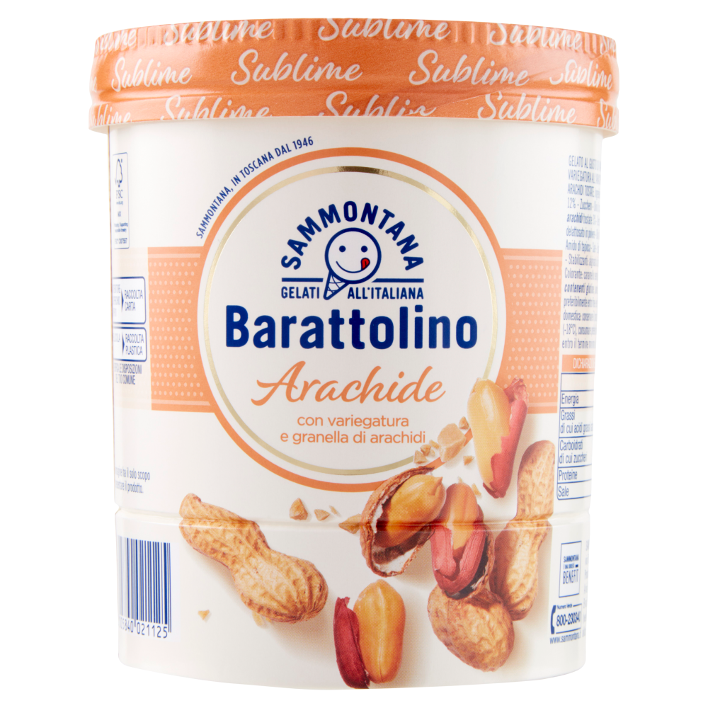 Sammontana Barattolino Sublime Arachide 300 g