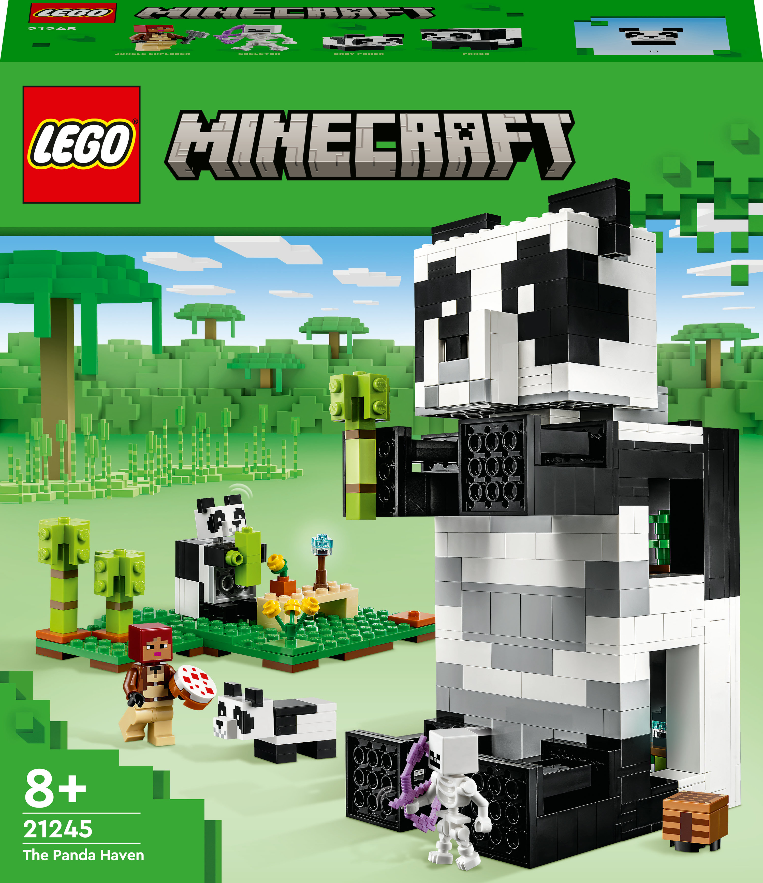 LEGO Minecraft Il rifugio del panda