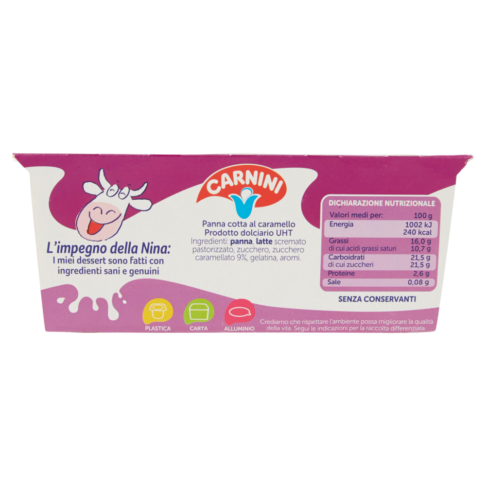 Carnini la Panna Cotta 2 x 100 g