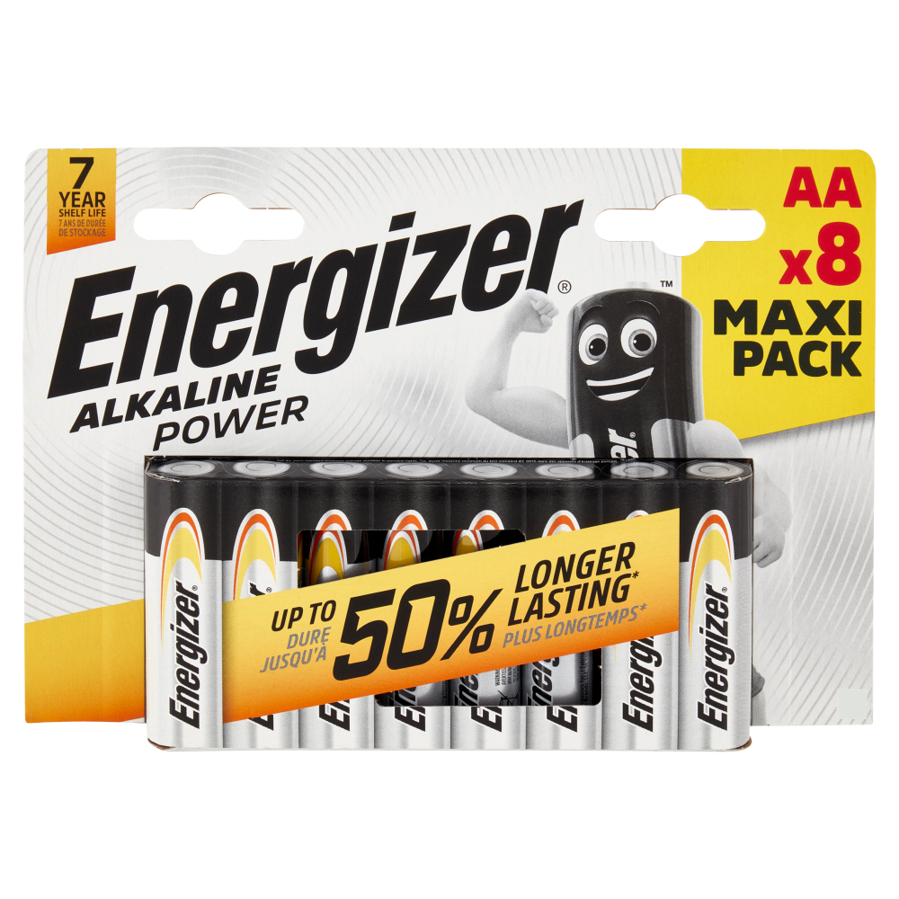 Energizer Alkaline Power AA 8 pz