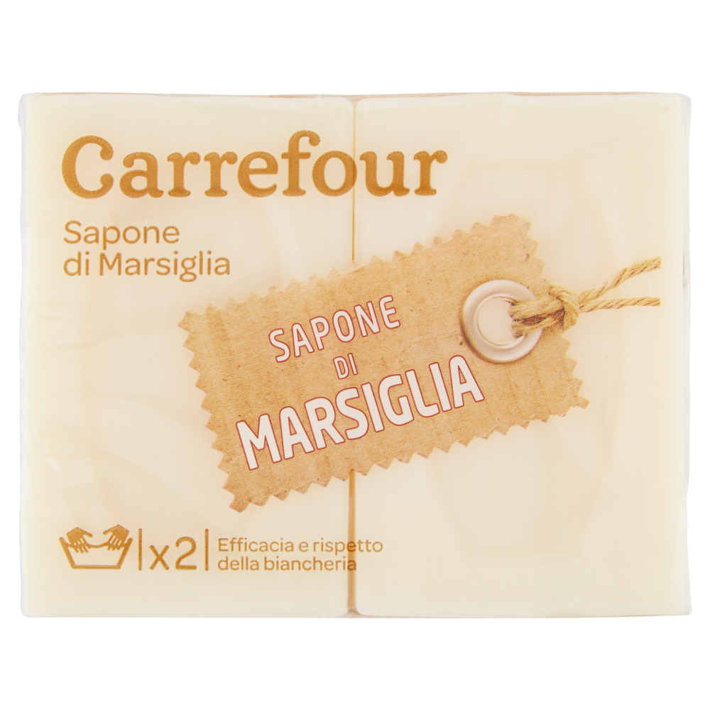 Carrefour Sapone di Marsiglia 2 x 250 g