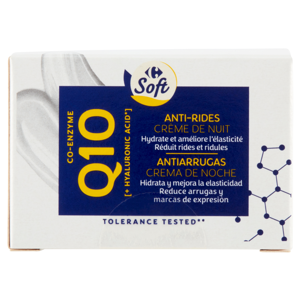 Carrefour Soft Q10 Anti-Rughe Crema Notte 50 ml