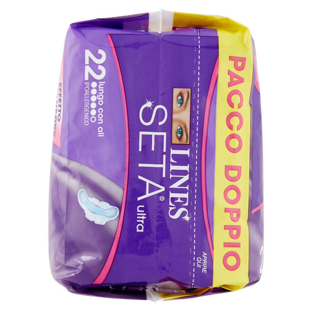 Lines Seta ultra lungo con ali x22