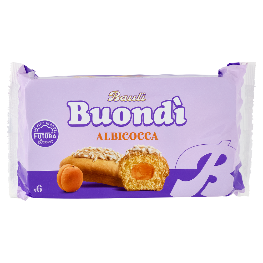 Bauli Buondì Albicocca 6 x 43 g