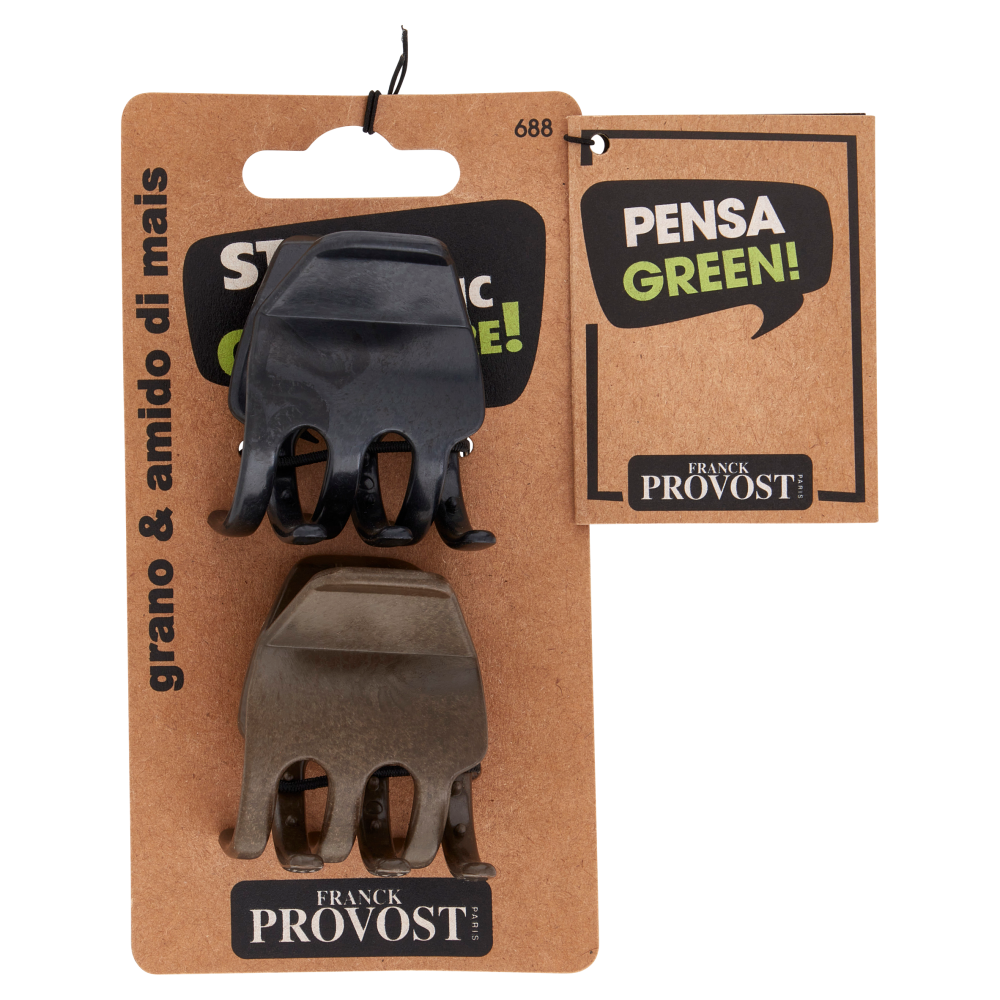 Franck Provost grano & amido di mais Pinze per capelli 2 pz