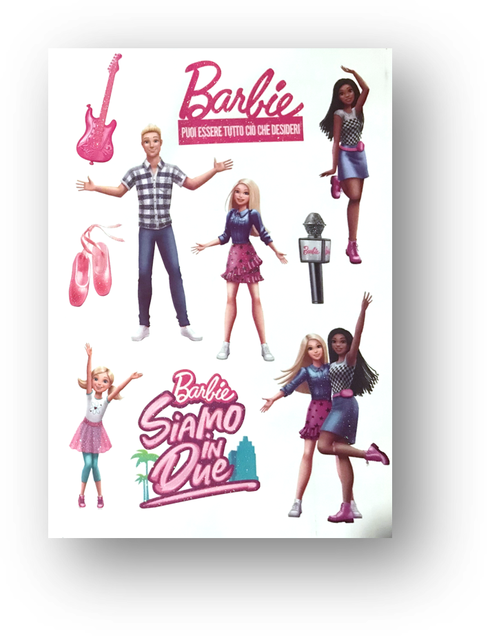 Barbie Uovissimo, include 1 Malibu e tanti accessori per essere una pop-star, 1 microfono, 1 bracciale pop-it, stickers glitterati e gadget a sorpresa, giocattolo per bambini